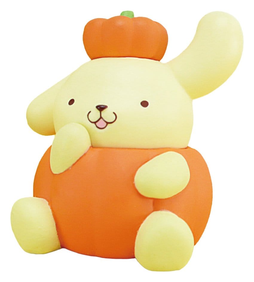 Takara Tomy Sanrio Twinchees Mini Figures Pompompurin My Fav Color 5 cm Blind Pack Display (24) | Makochan