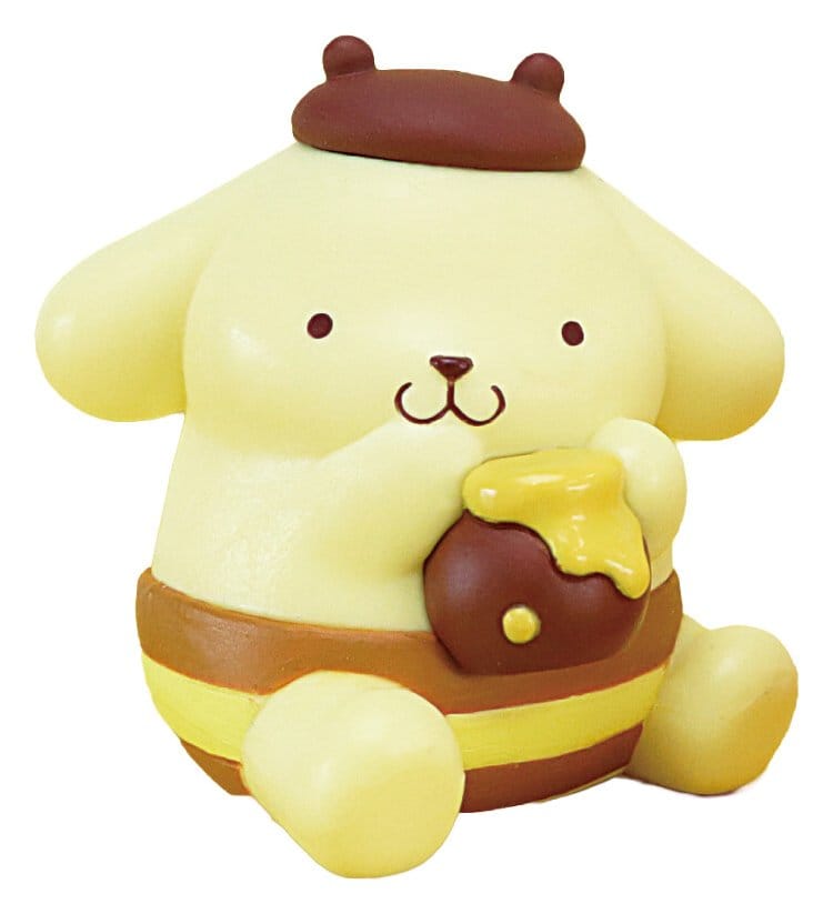 Takara Tomy Sanrio Twinchees Mini Figures Pompompurin My Fav Color 5 cm Blind Pack Display (24) | Makochan