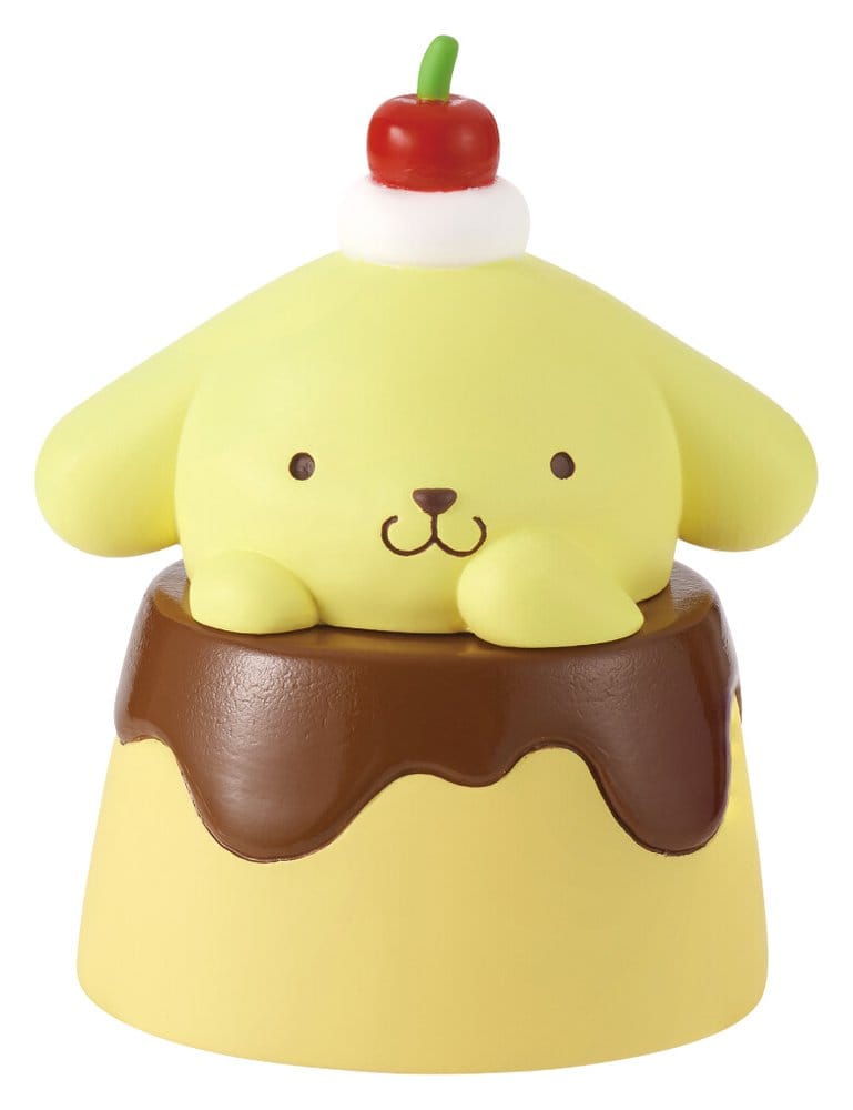 Takara Tomy Sanrio Twinchees Mini Figures Pompompurin My Fav Color 5 cm Blind Pack Display (24) | Makochan