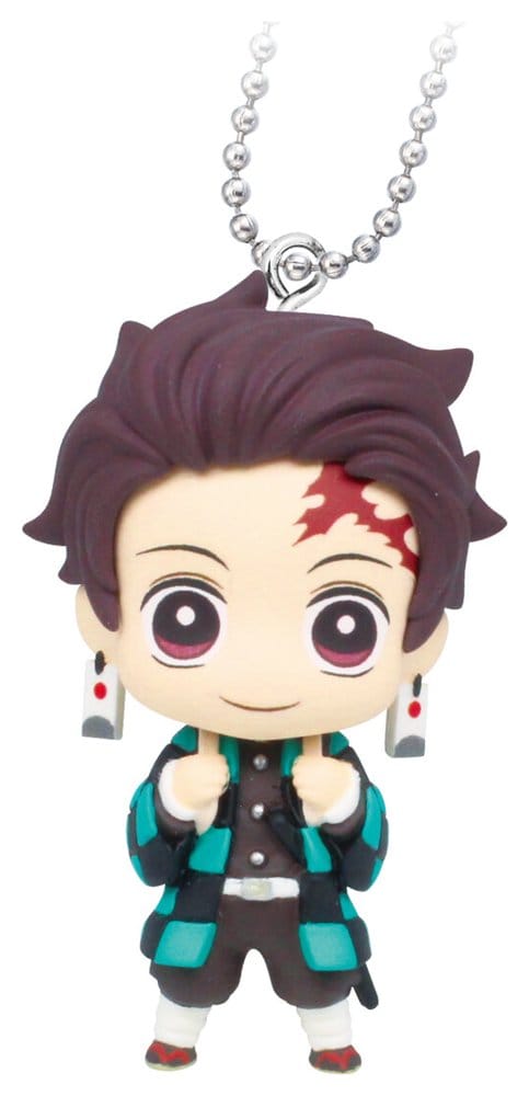 Takara Tomy Demon Slayer: Kimetsu no Yaiba Swing Danglers Keychains 3 cm Mystery Capsule Display (24) | Makochan