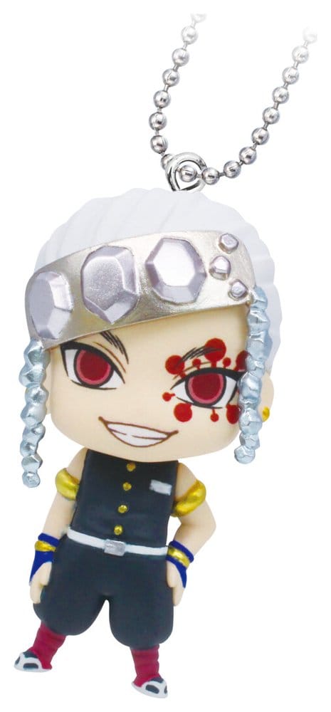 Takara Tomy Demon Slayer: Kimetsu no Yaiba Swing Danglers Keychains 3 cm Mystery Capsule Display (24) | Makochan