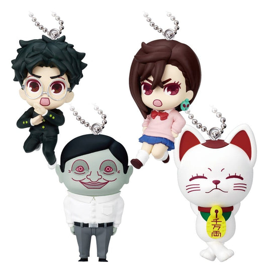 Takara Tomy Dandadan Twinchees Dangler Mini Figures Defofig! 5 cm Blind Pack Display (24) | Makochan