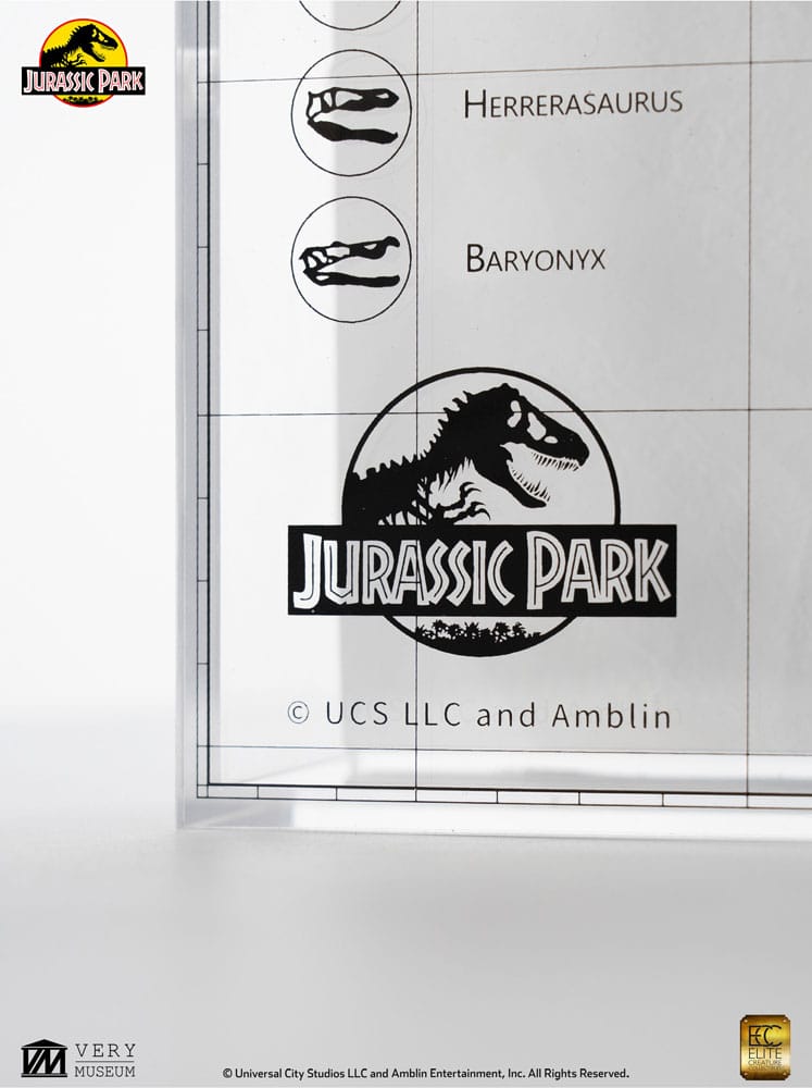 Elite Creature Collectibles Jurassic Park Topographic Map Isla Nublar | Makochan