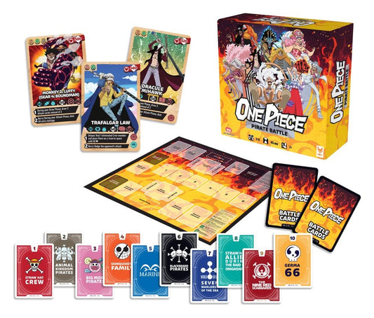 Topi Games One Piece Board Game Pirate Battle *English Version* | Makochan