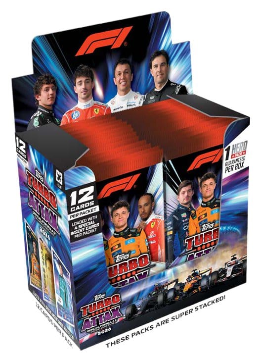 Topps/Merlin Formula 1 Turbo Attax 2026 Trading Cards Display (24) | Makochan