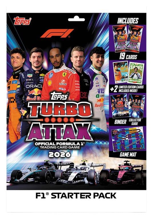 Topps/Merlin Formula 1 Turbo Attax 2026 Trading Cards Starter Set | Makochan