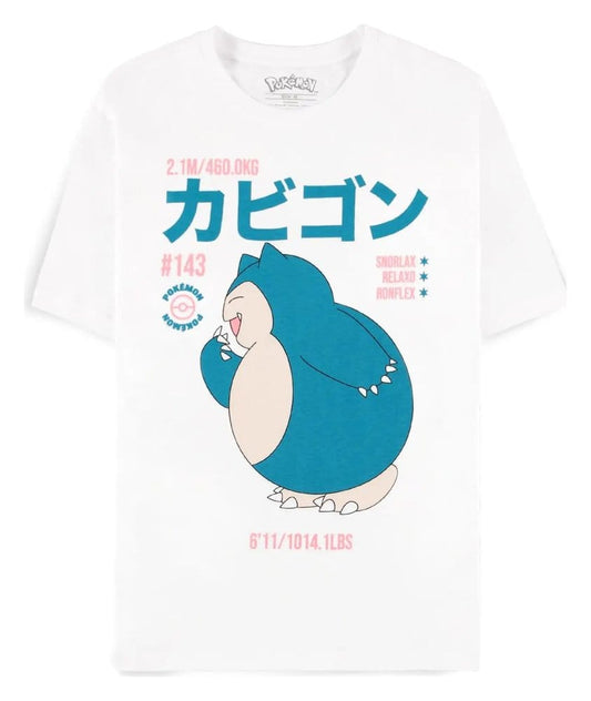 Difuzed Pokémon T-Shirt Snorlax | Makochan