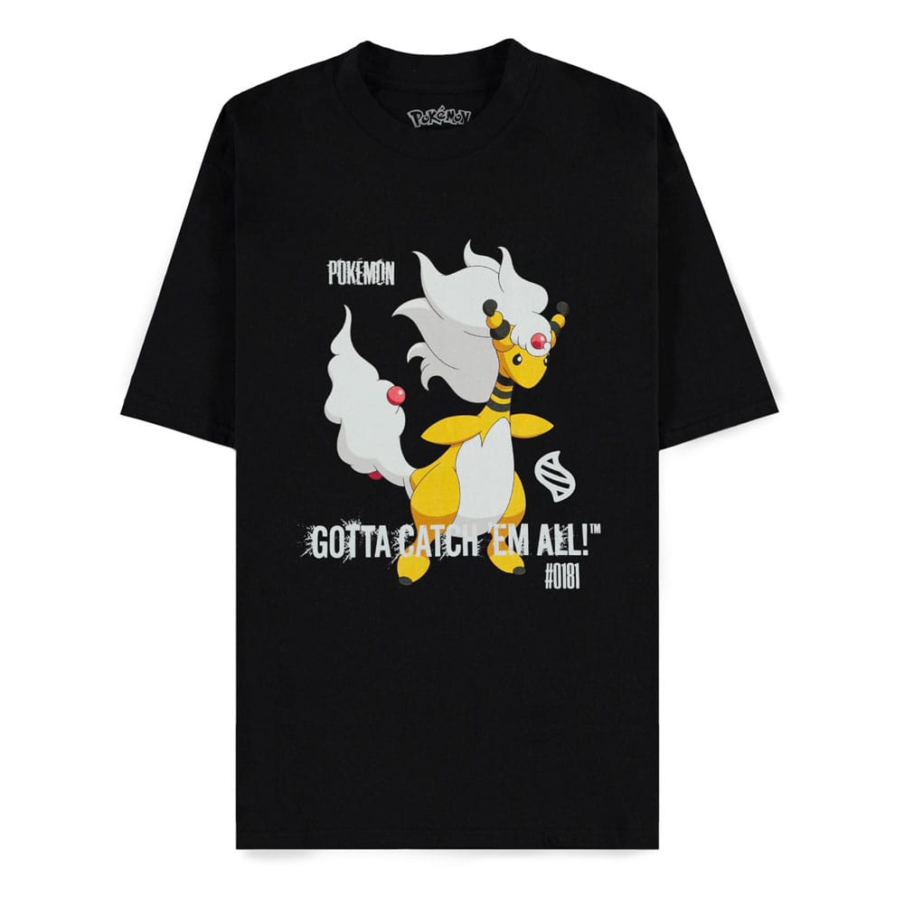 Difuzed Pokémon Mega Evolutions T-Shirt Mega Ampharos Gotta Catch Em All | Makochan