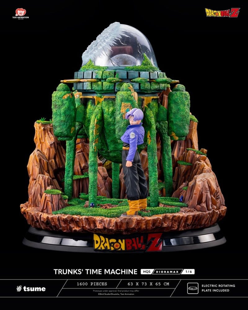 Tsume Dragon Ball Z HQS Dioramax Figure 1/6 Trunks' Time Machine | Makochan