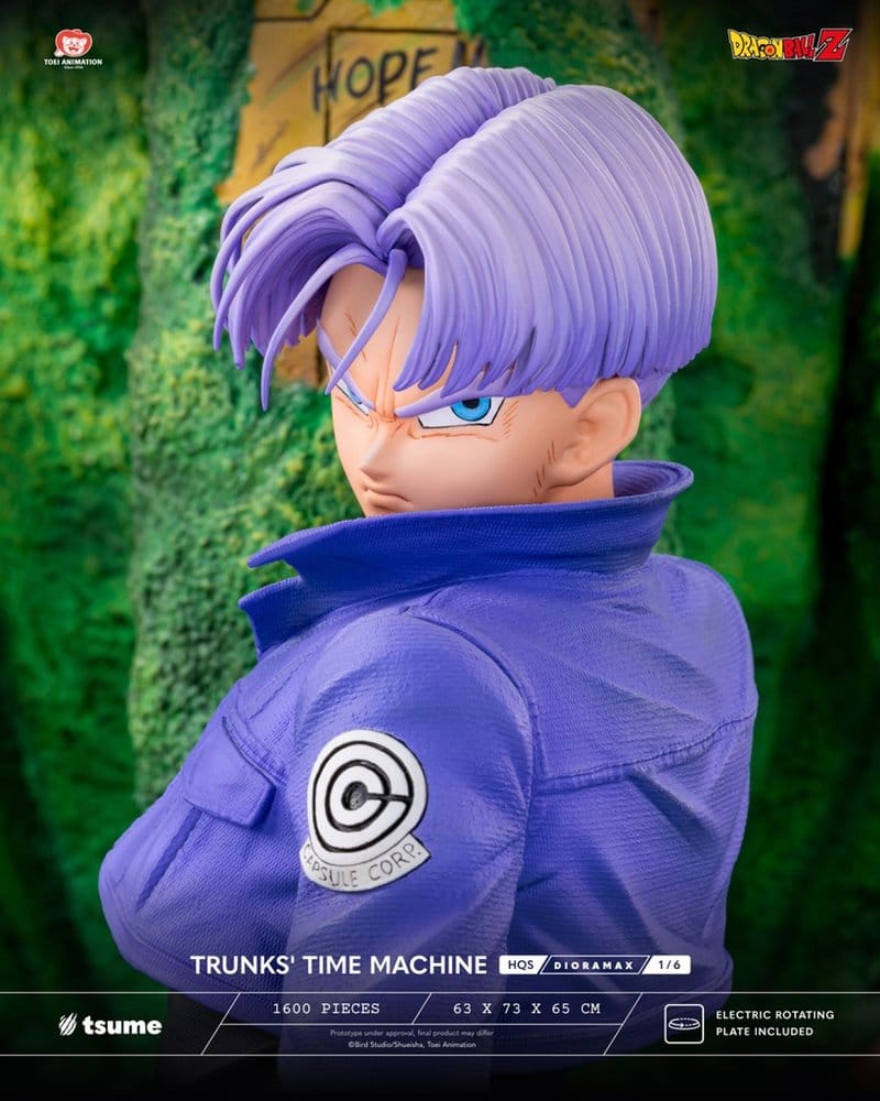 Tsume Dragon Ball Z HQS Dioramax Figure 1/6 Trunks' Time Machine | Makochan