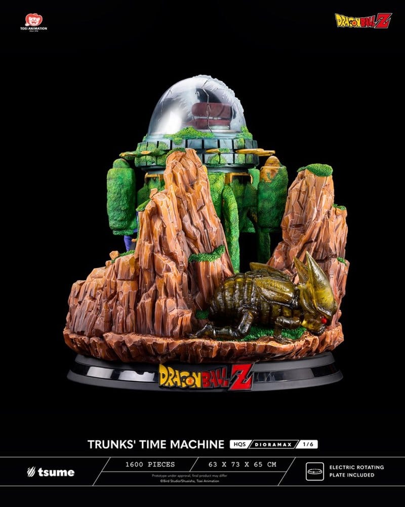Tsume Dragon Ball Z HQS Dioramax Figure 1/6 Trunks' Time Machine | Makochan