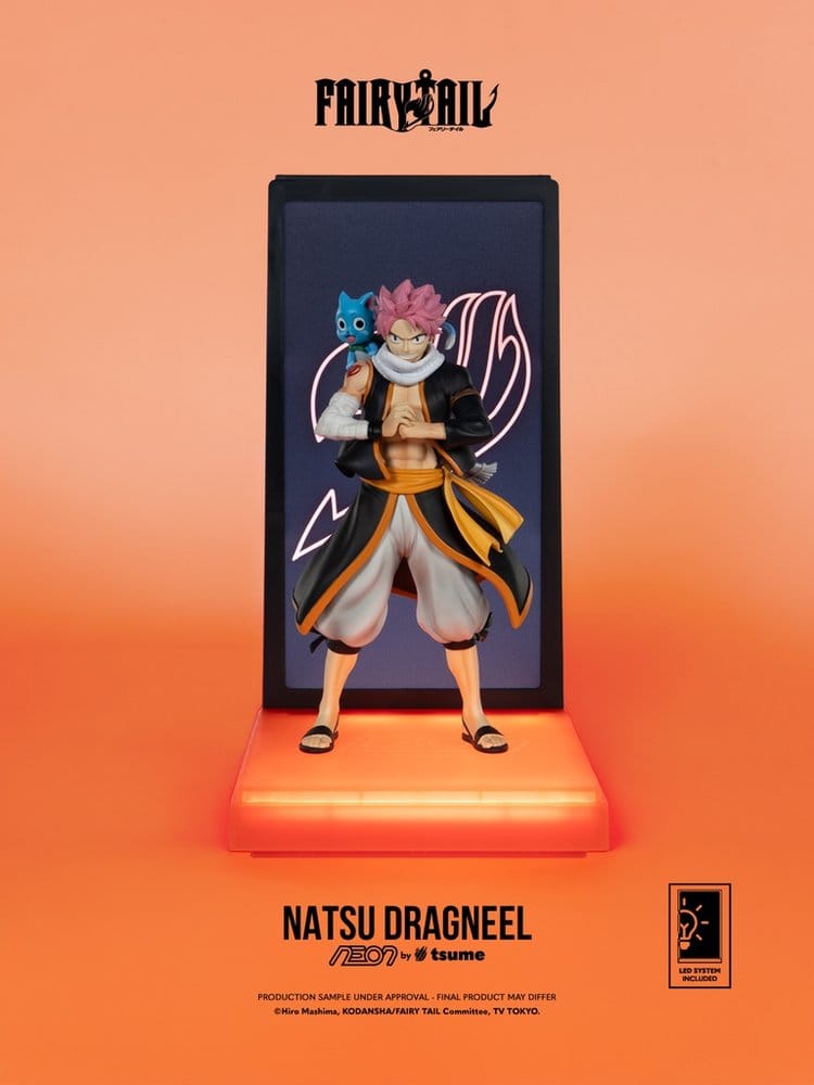 Tsume Fairy Tail Neon Figure 1/9 Natsu Dragneel 25 cm | Makochan