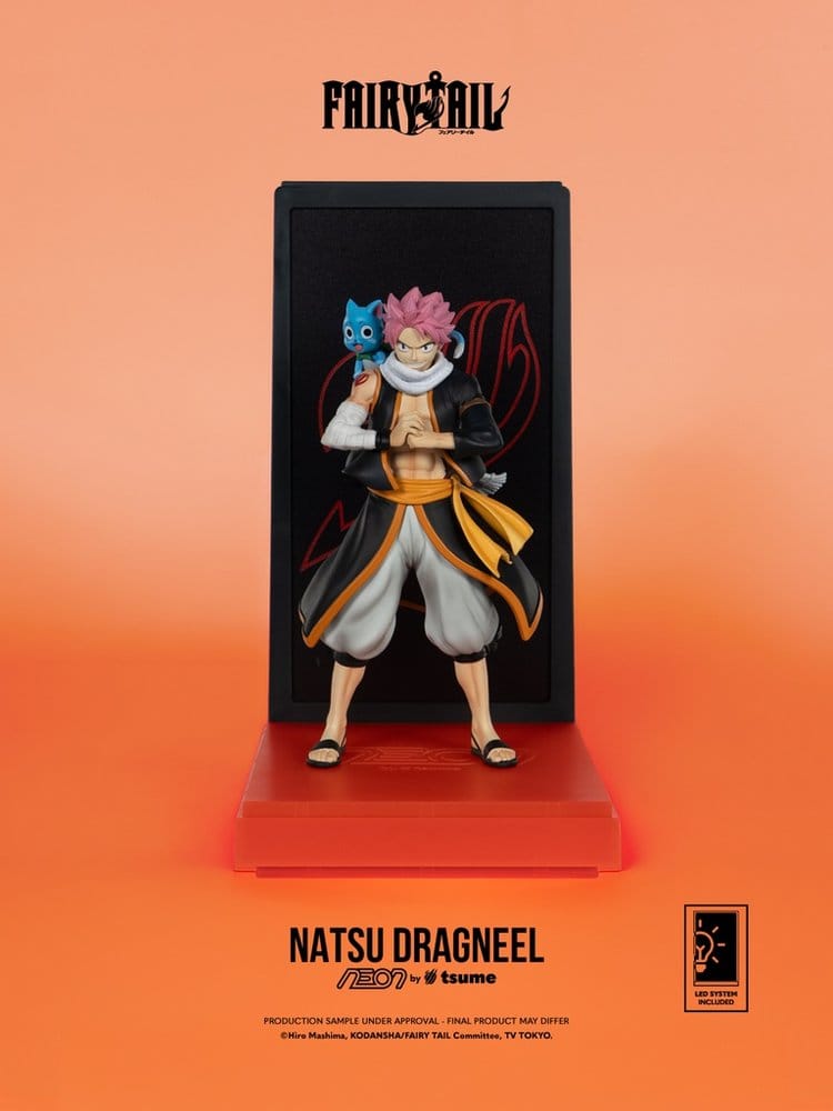Tsume Fairy Tail Neon Figure 1/9 Natsu Dragneel 25 cm | Makochan