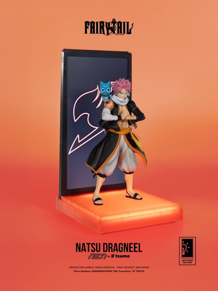 Tsume Fairy Tail Neon Figure 1/9 Natsu Dragneel 25 cm | Makochan