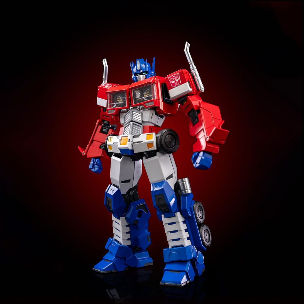 Unix Square Transformers Combot Diecast Action Figure Optimus Prime 19 cm | Makochan