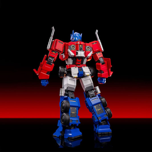 Unix Square Transformers Combot Diecast Action Figure Optimus Prime 19 cm | Makochan