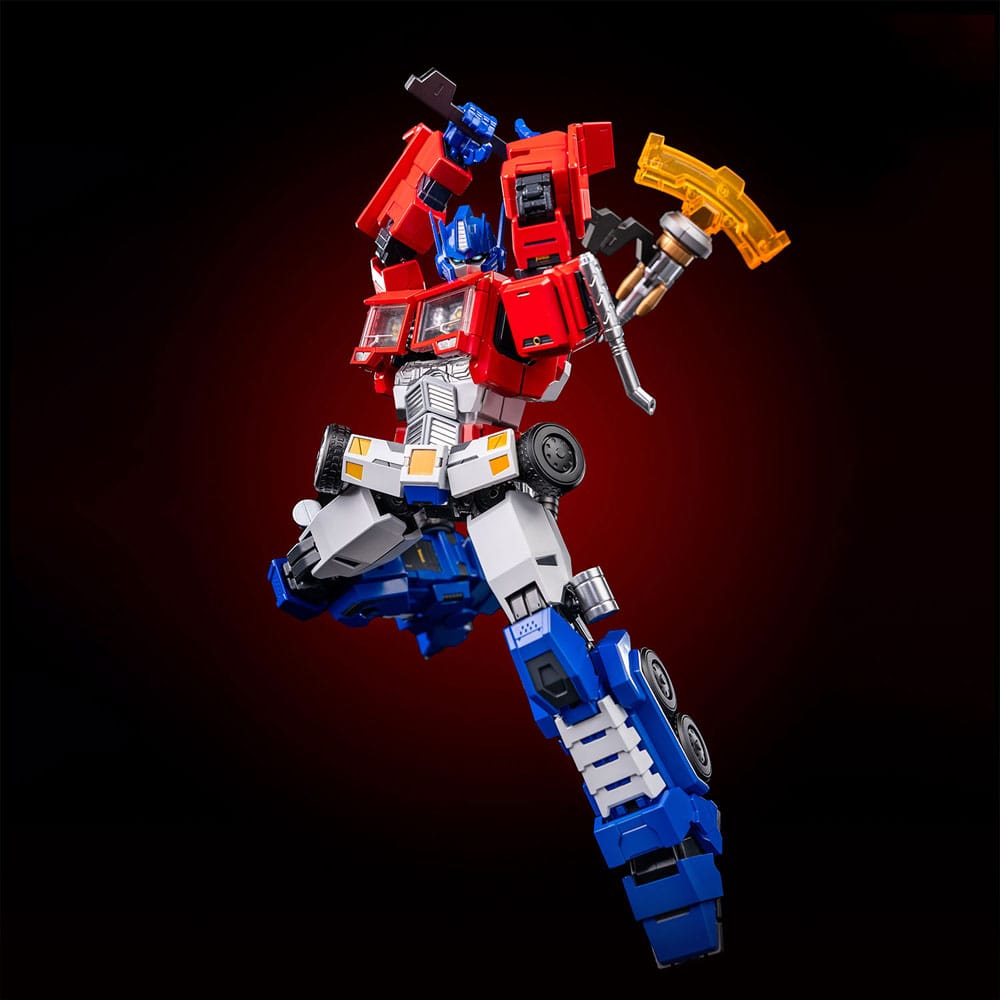 Unix Square Transformers Combot Diecast Action Figure Optimus Prime 19 cm | Makochan