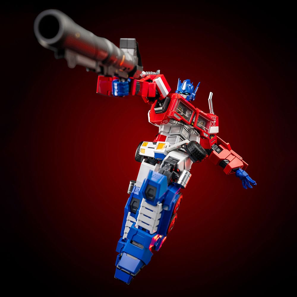 Unix Square Transformers Combot Diecast Action Figure Optimus Prime 19 cm | Makochan