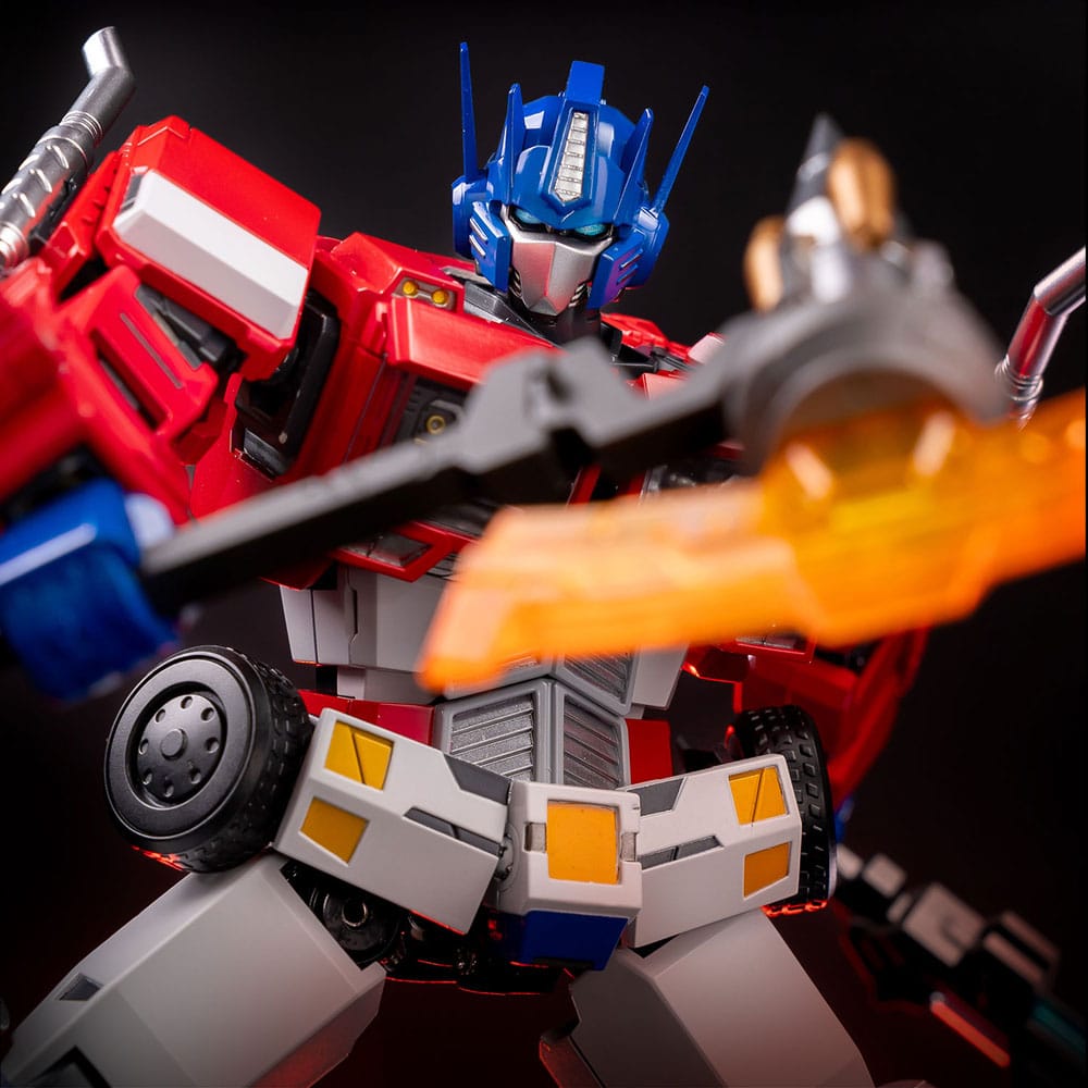 Unix Square Transformers Combot Diecast Action Figure Optimus Prime 19 cm | Makochan
