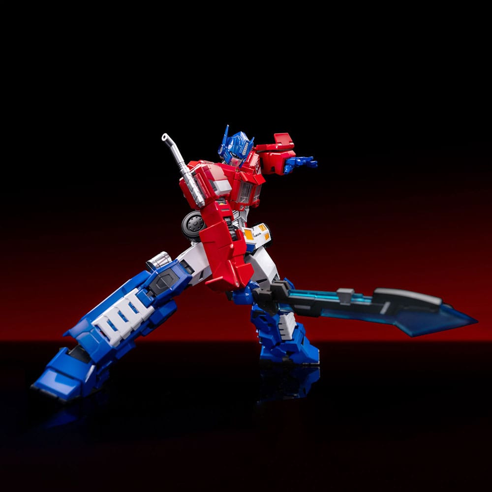 Unix Square Transformers Combot Diecast Action Figure Optimus Prime 19 cm | Makochan