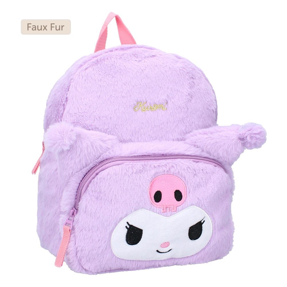 Vadobag Sanrio Backpack Kuromil Fluffy Festival Purple 26 cm | Makochan