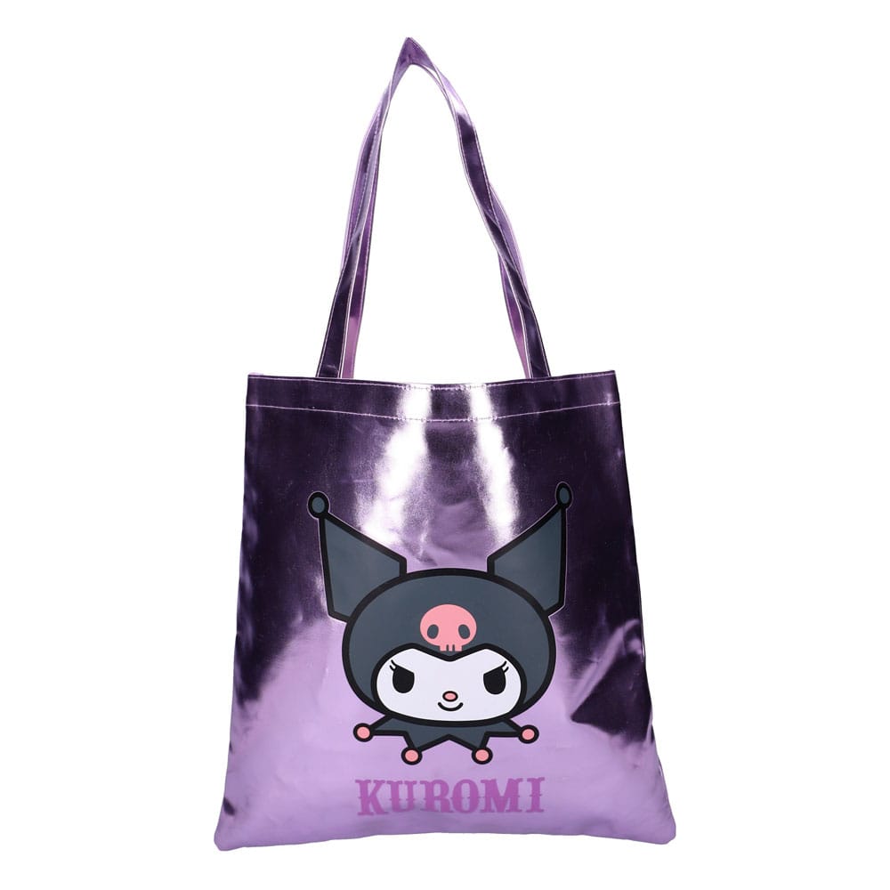 Vadobag Sanrio Tote Bag Kuromi Metallic Moves | Makochan