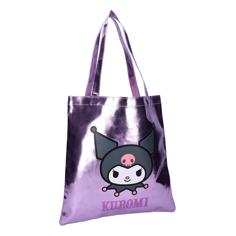 Vadobag Sanrio Tote Bag Kuromi Metallic Moves | Makochan