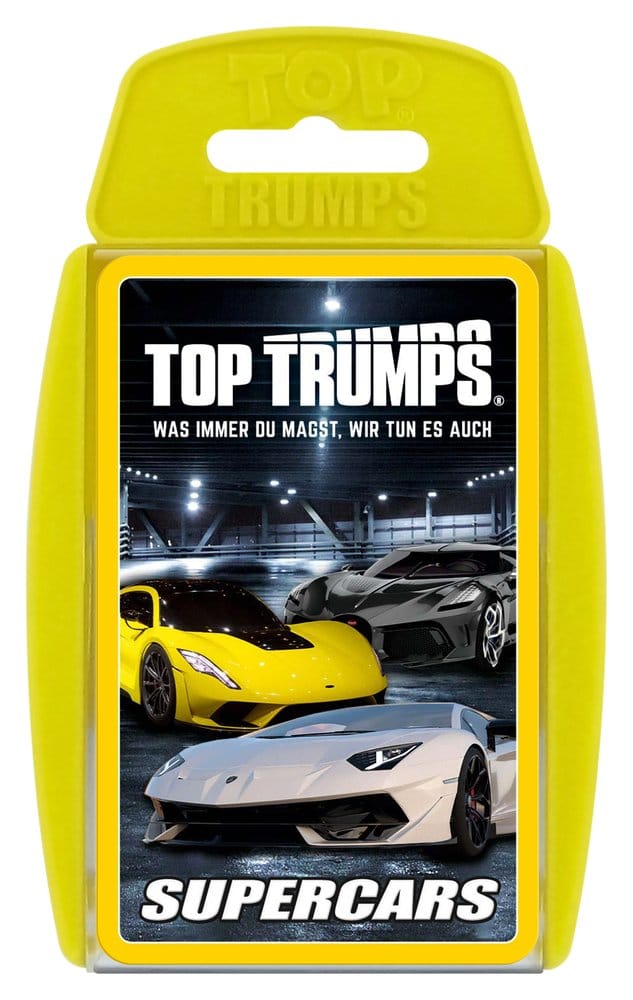 Winning Moves Super Cars Card Game Top Trumps *German Version* | Makochan