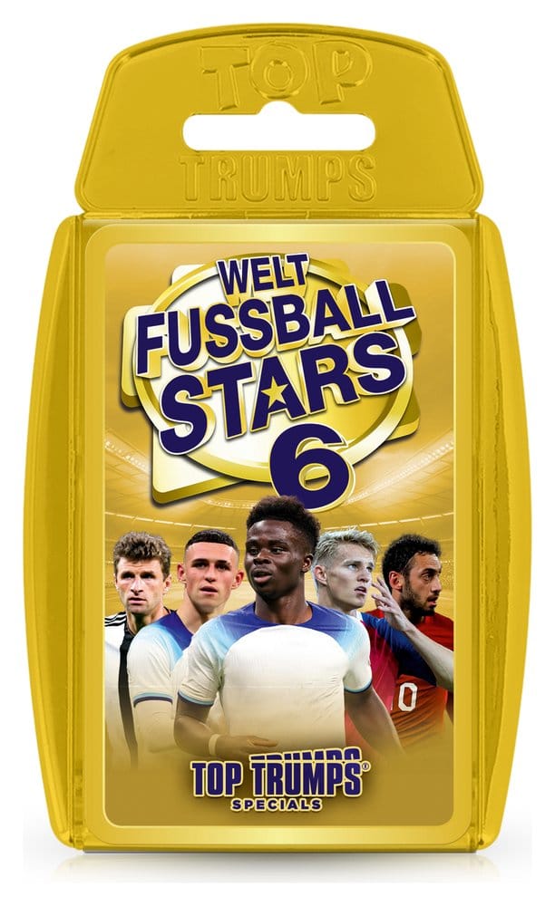 Winning Moves World Football Stars 6 Card Game Top Trumps *German Version* | Makochan