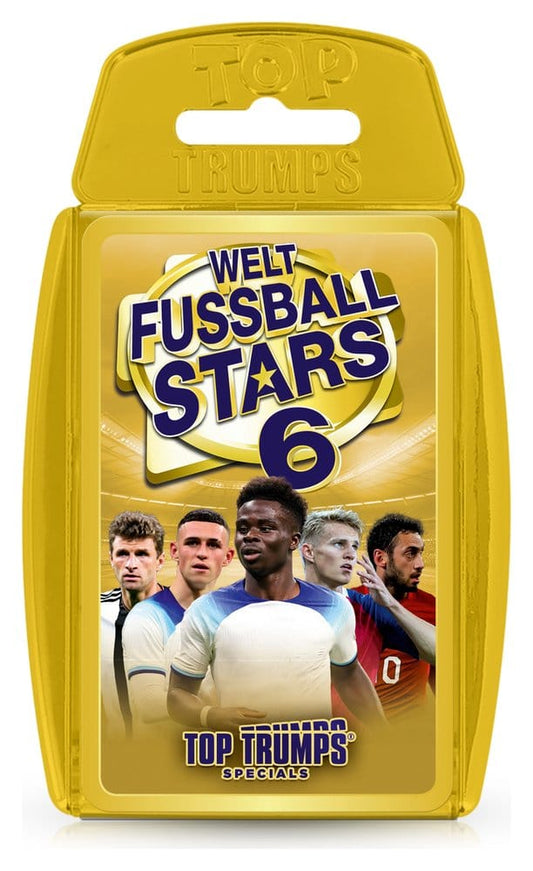 Winning Moves World Football Stars 6 Card Game Top Trumps *German Version* | Makochan