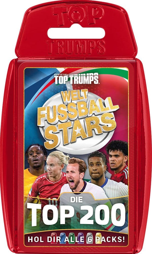 Winning Moves World Football Stars Card Game 200 Pack 1 *German Version* | Makochan