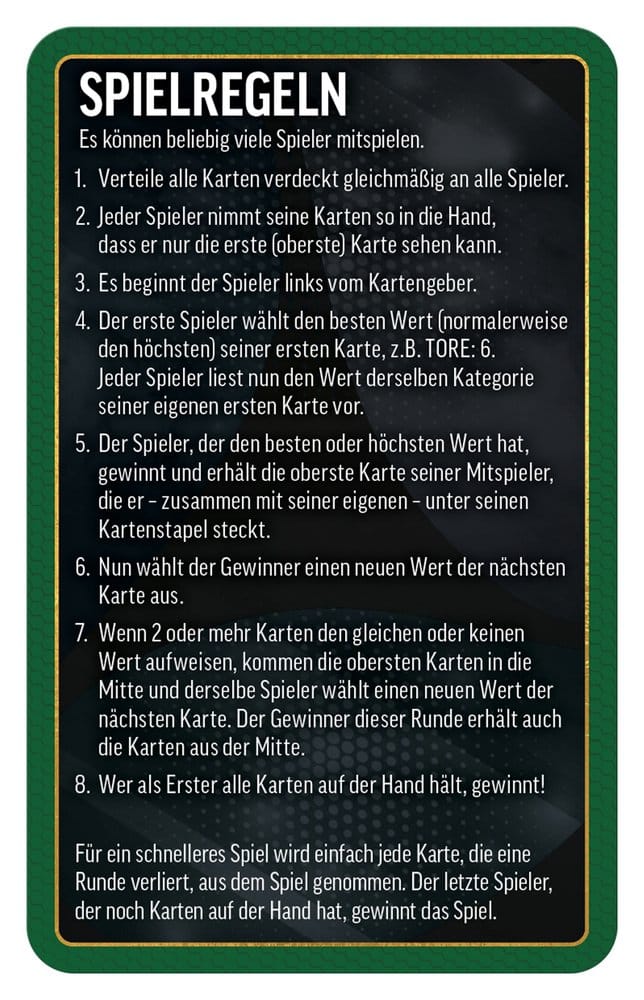 Winning Moves World Football Stars Card Game 200 Pack 3 *German Version* | Makochan
