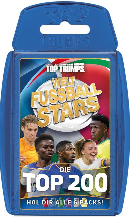 Winning Moves World Football Stars Card Game 200 Pack 2 *German Version* | Makochan