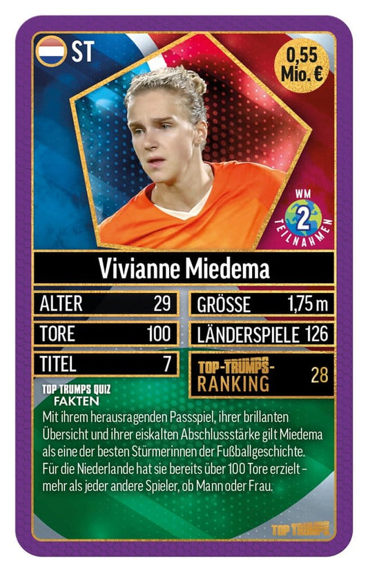 Winning Moves World Football Stars Card Game 200 Pack 4 *German Version* | Makochan
