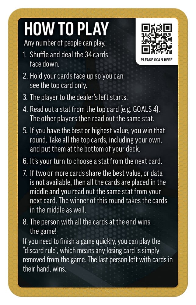Winning Moves World Football Stars Card Game 200 Pack 6 *German Version* | Makochan