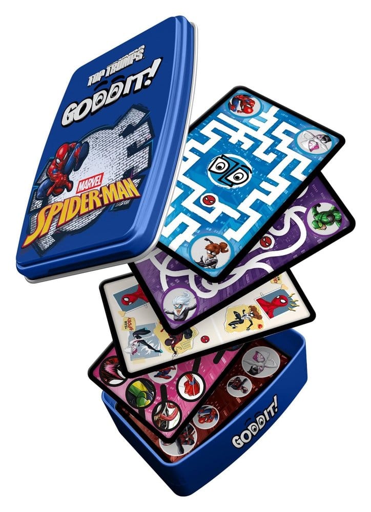 Winning Moves Marvel Card Game Goddit! Spider-Man | Makochan