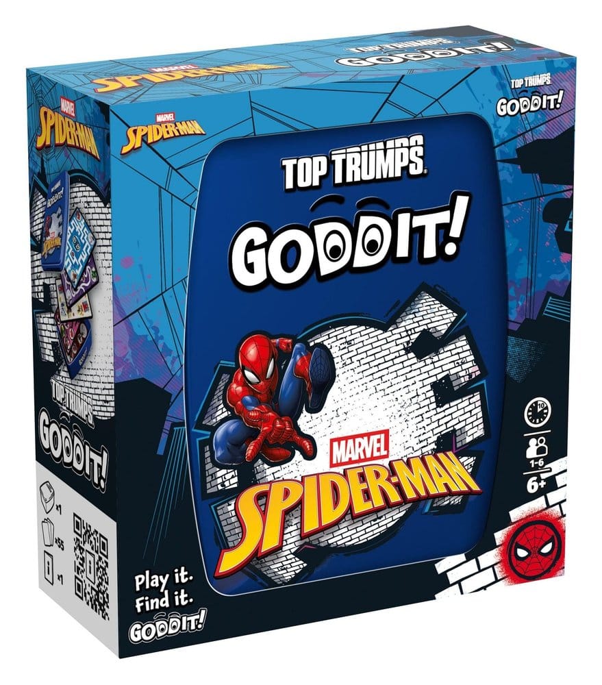 Winning Moves Marvel Card Game Goddit! Spider-Man | Makochan