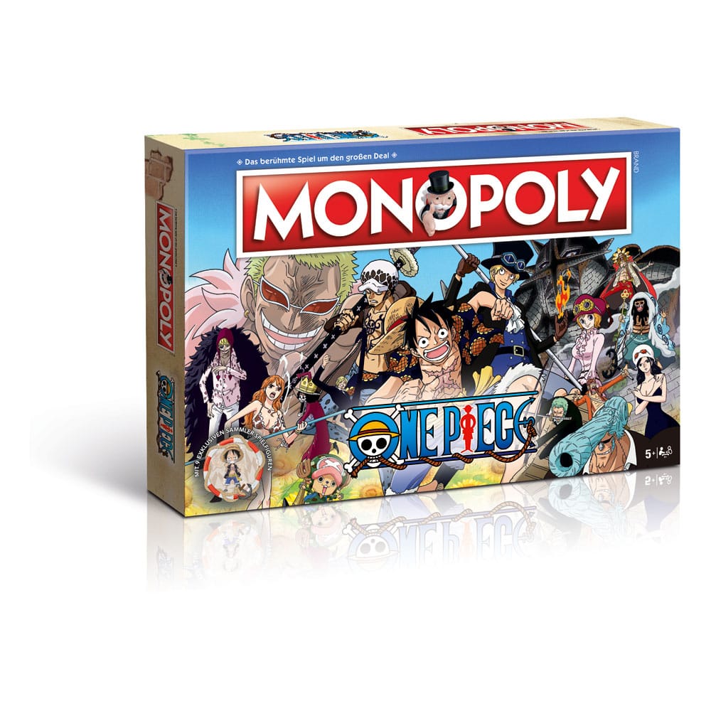 Winning Moves Monopoly Board Game One Piece (New Case) *German Version* | Makochan