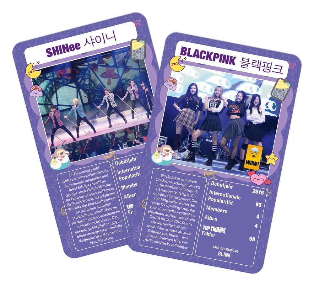 Winning Moves K-Pop Card Game Top Trumps *German Version* | Makochan