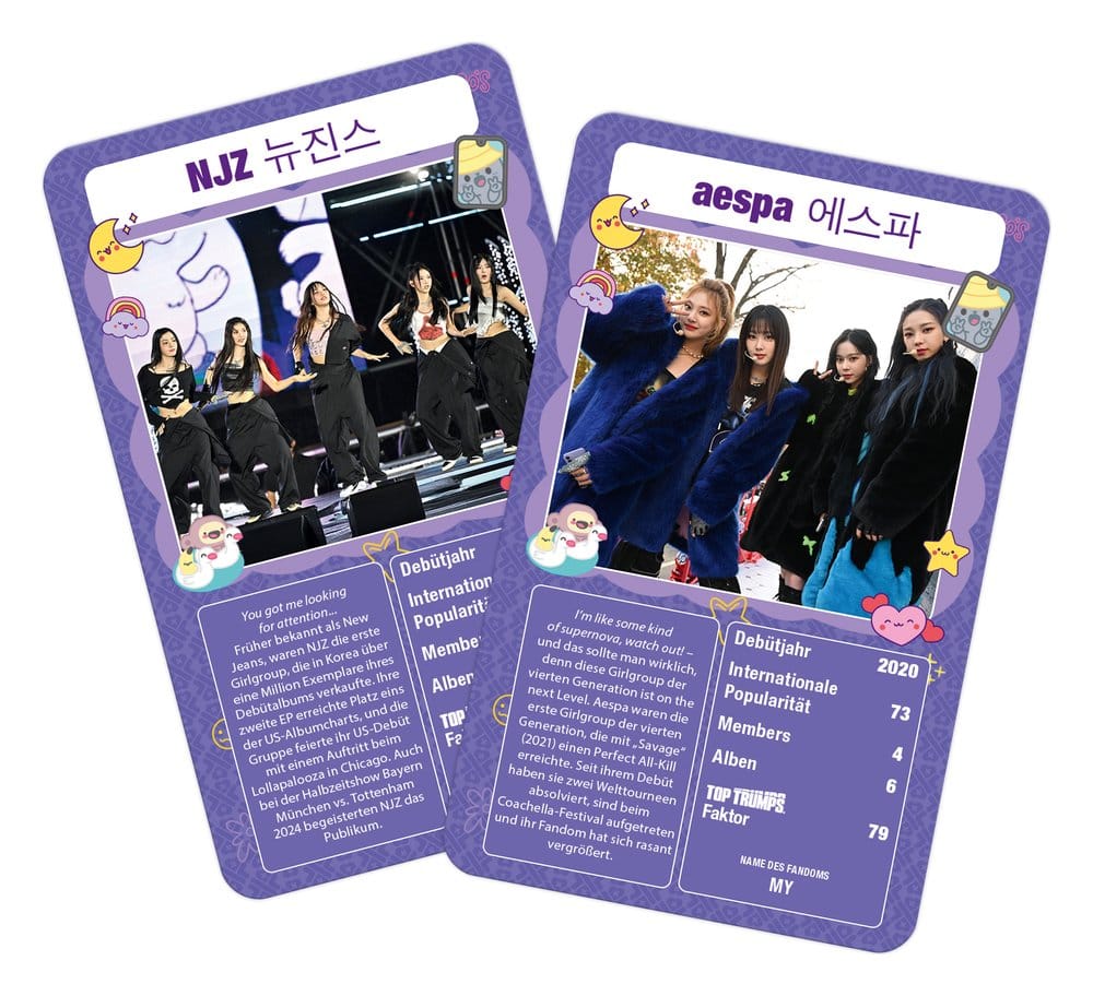 Winning Moves K-Pop Card Game Top Trumps *German Version* | Makochan