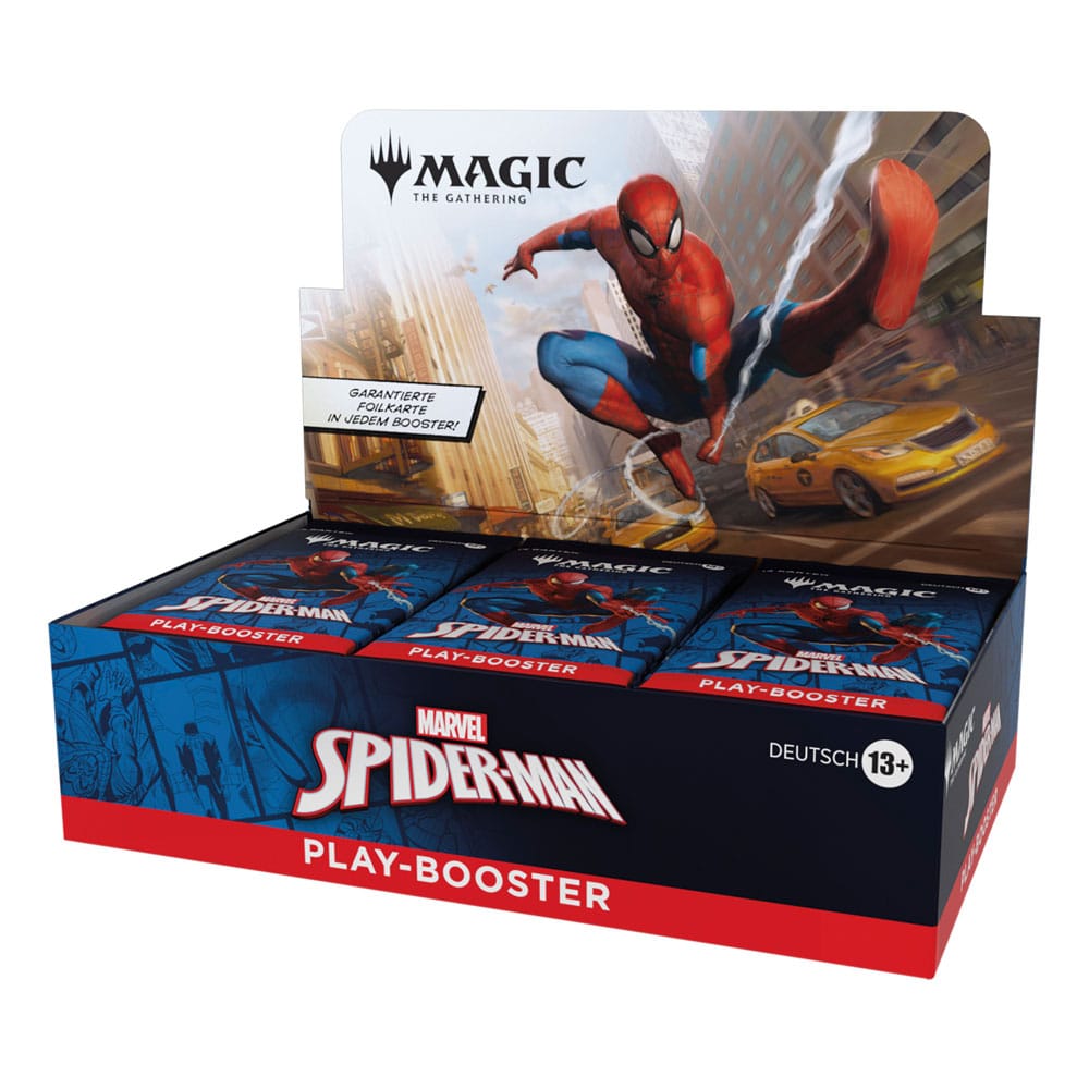 Wizards of the Coast Magic the Gathering Marvel's Spider-Man Play Booster Display (30) german | Makochan