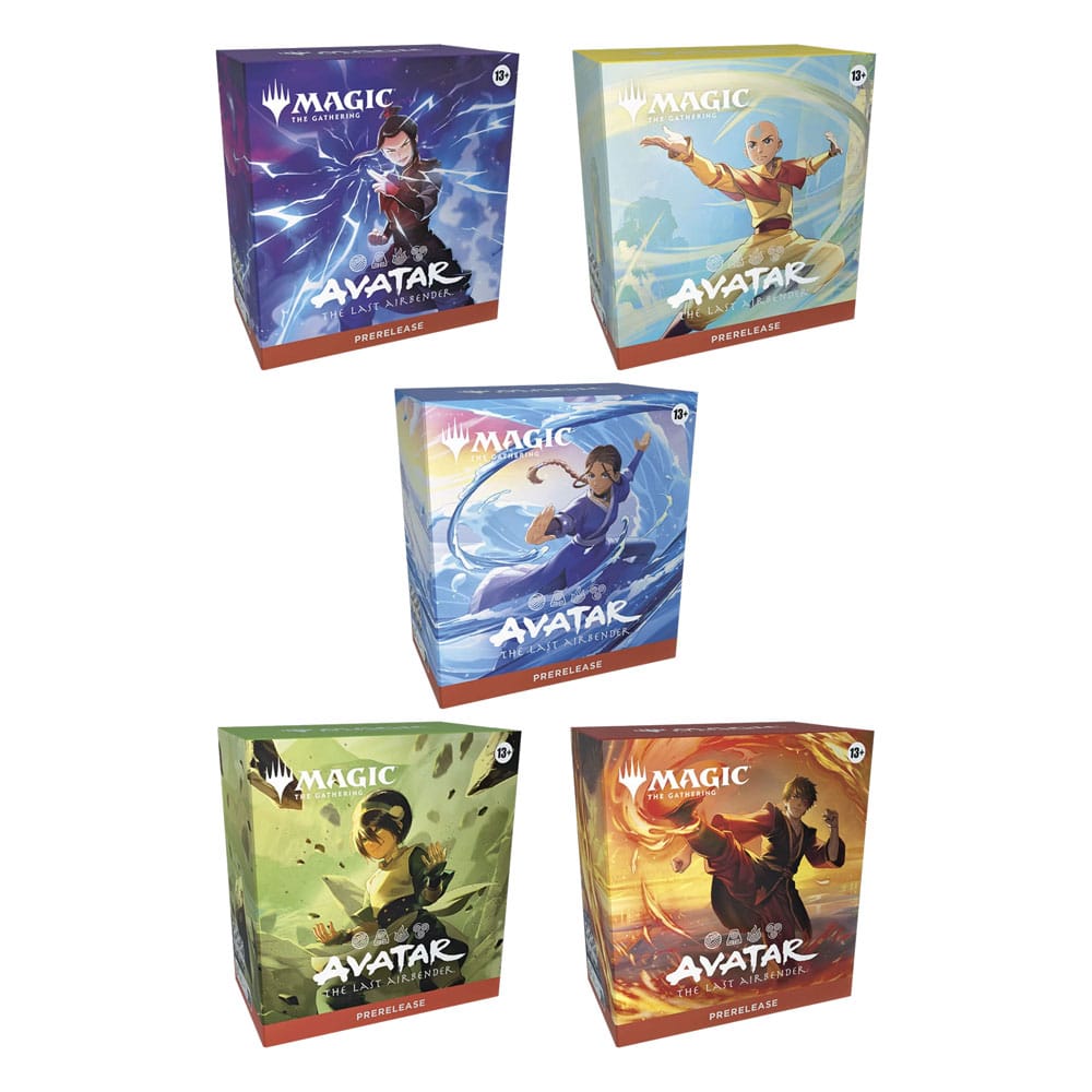 Wizards of the Coast Magic the Gathering Avatar: La Leggenda di Aang Prerelease Packs Case (15) italian | Makochan