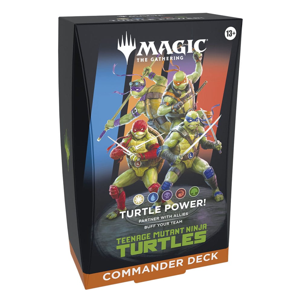 Wizards of the Coast Magic the Gathering Teenage Mutant Ninja Turtles Commander Decks Case (4) english | Makochan