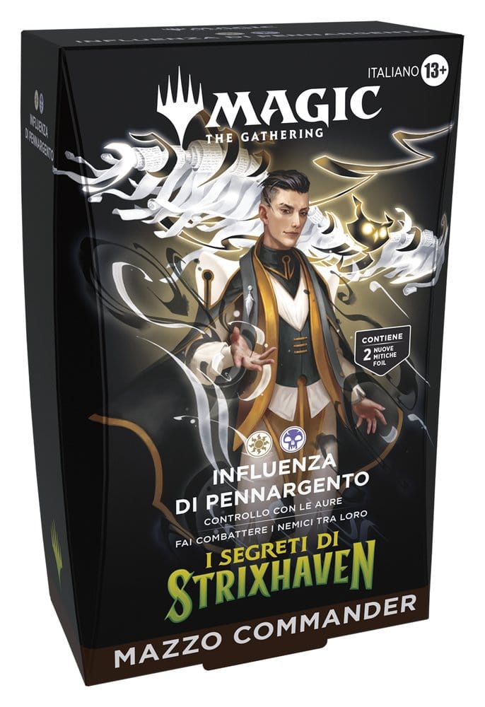 Wizards of the Coast Magic the Gathering I Segreti di Strixhaven Commander Decks Case (5) italian | Makochan