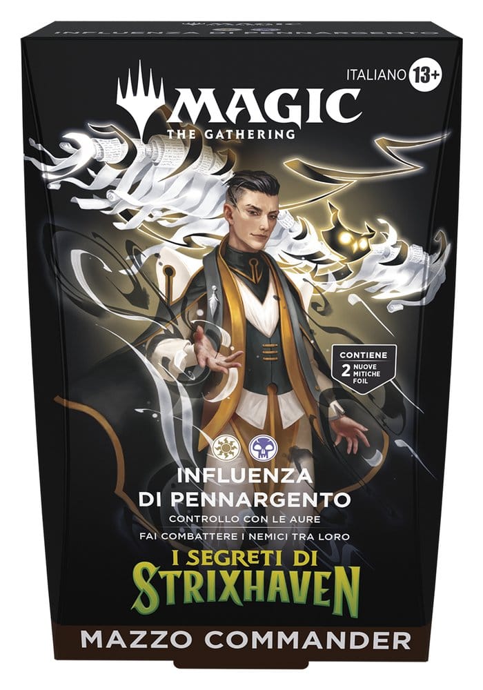 Wizards of the Coast Magic the Gathering I Segreti di Strixhaven Commander Decks Case (5) italian | Makochan