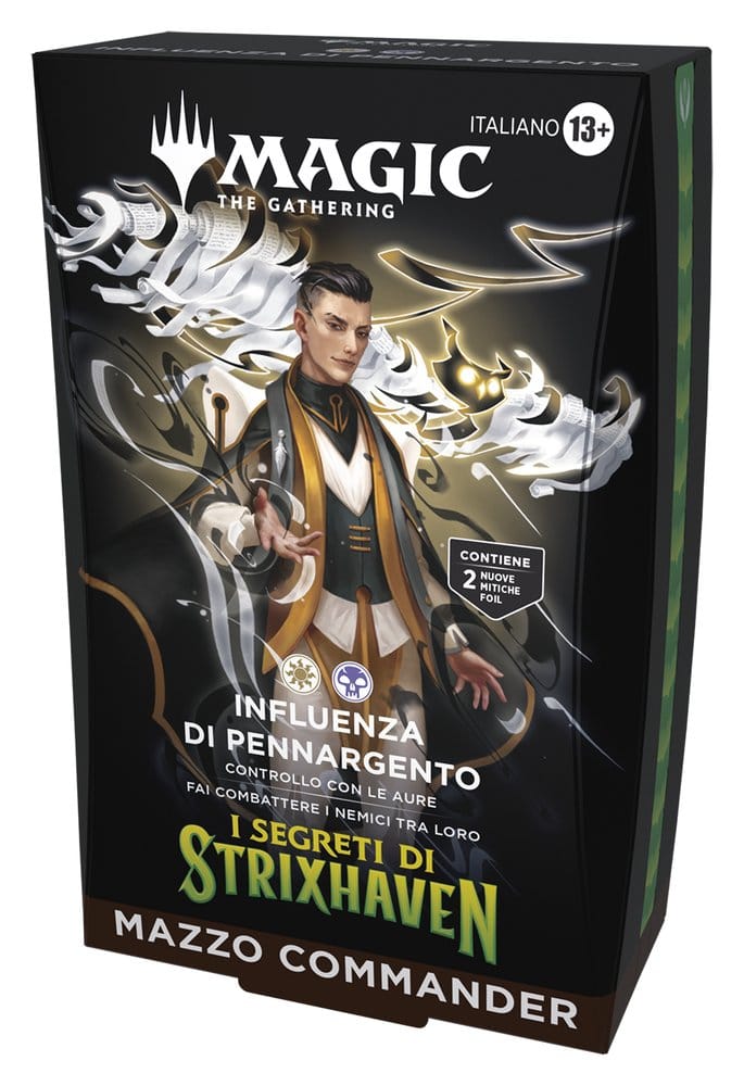 Wizards of the Coast Magic the Gathering I Segreti di Strixhaven Commander Decks Case (5) italian | Makochan