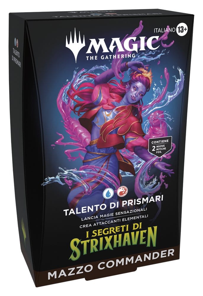 Wizards of the Coast Magic the Gathering I Segreti di Strixhaven Commander Decks Case (5) italian | Makochan