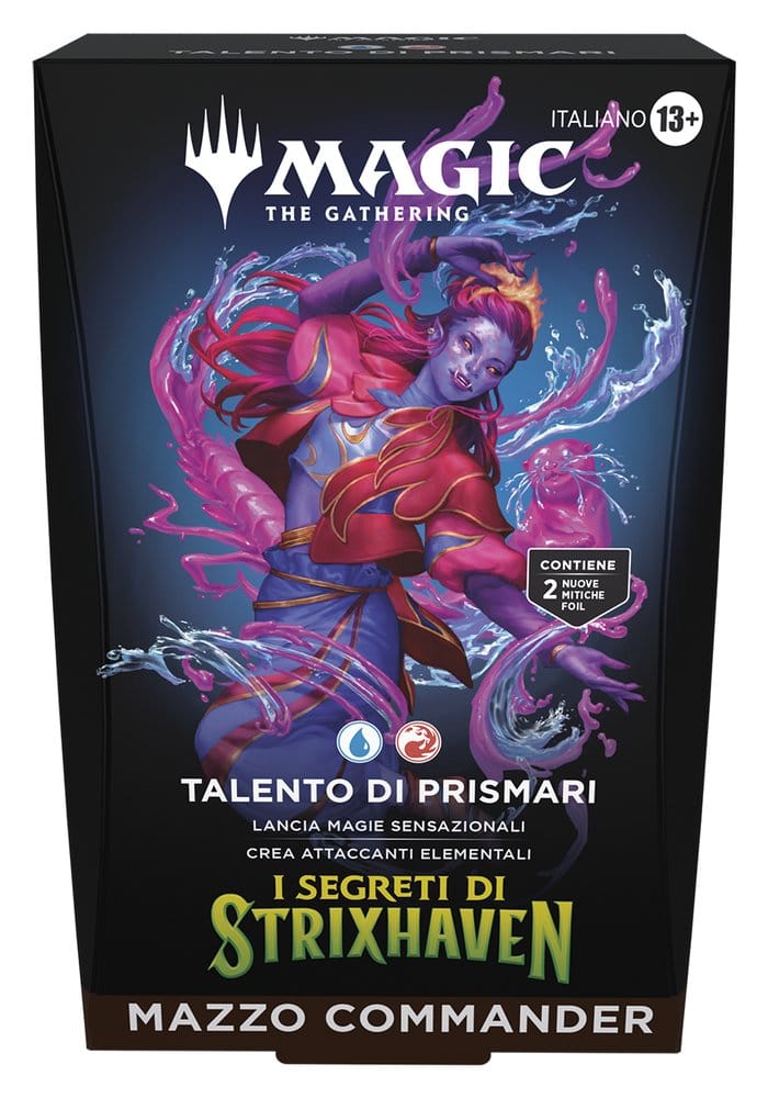 Wizards of the Coast Magic the Gathering I Segreti di Strixhaven Commander Decks Case (5) italian | Makochan