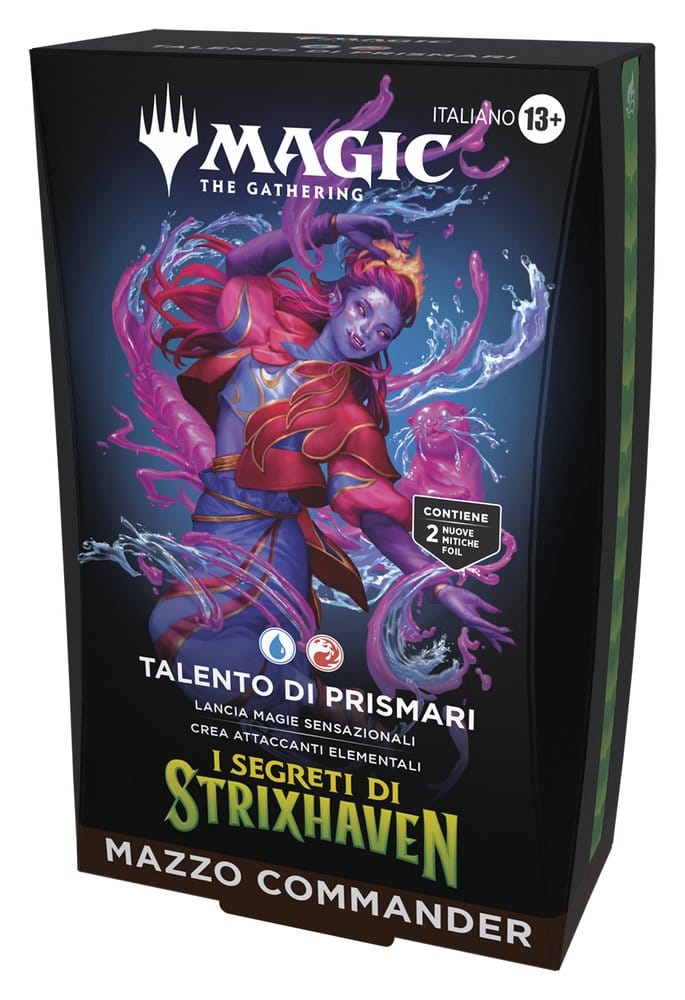 Wizards of the Coast Magic the Gathering I Segreti di Strixhaven Commander Decks Case (5) italian | Makochan