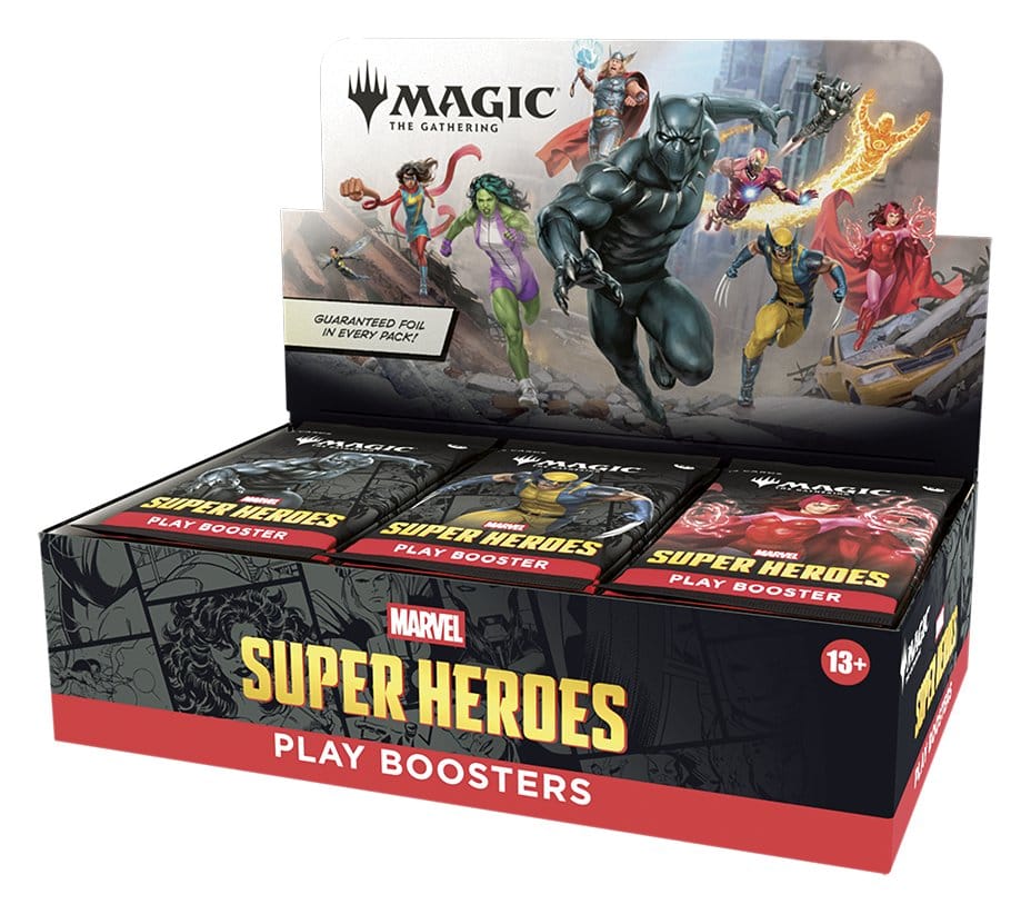 Wizards of the Coast Magic the Gathering Marvel Super Heroes Play Booster Display (30) english | Makochan